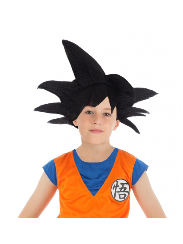 Perruque Goku Saiyan noire enfant - Dragon Ball Z®