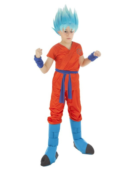 Déguisement Goku Super Saiyan - Dragon Ball Super® - 7 pièces - Enfant