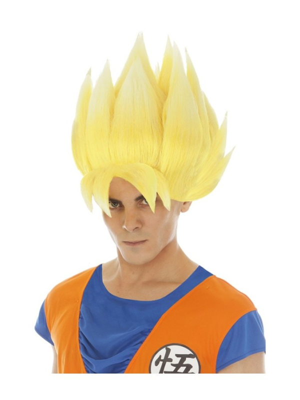 Perruque Goku Super Saiyan Jaune - Dragon Ball Z® - Adulte