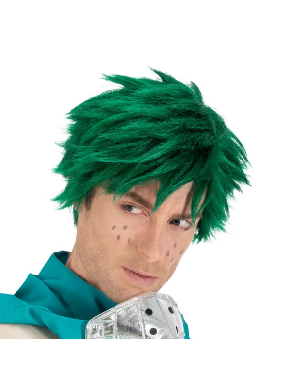 Perruque Izuku Midoriya – My Hero Academia® – Cosplay Officiel Taille Unique