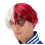 Perruque Shoto Todoroki – My Hero Academia® – Cosplay Officiel Rouge & Blanche