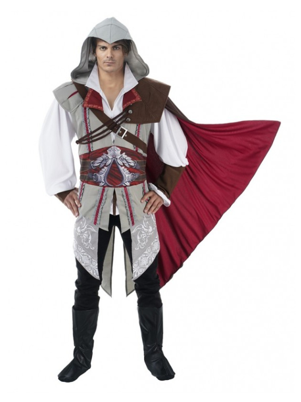 Déguisement Ezio Auditore Adulte – Assassin’s Creed® – Costume Officiel 2 pièces