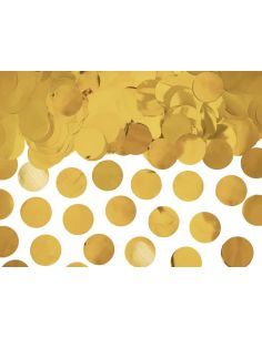 Cercles de confettis, or, 15g