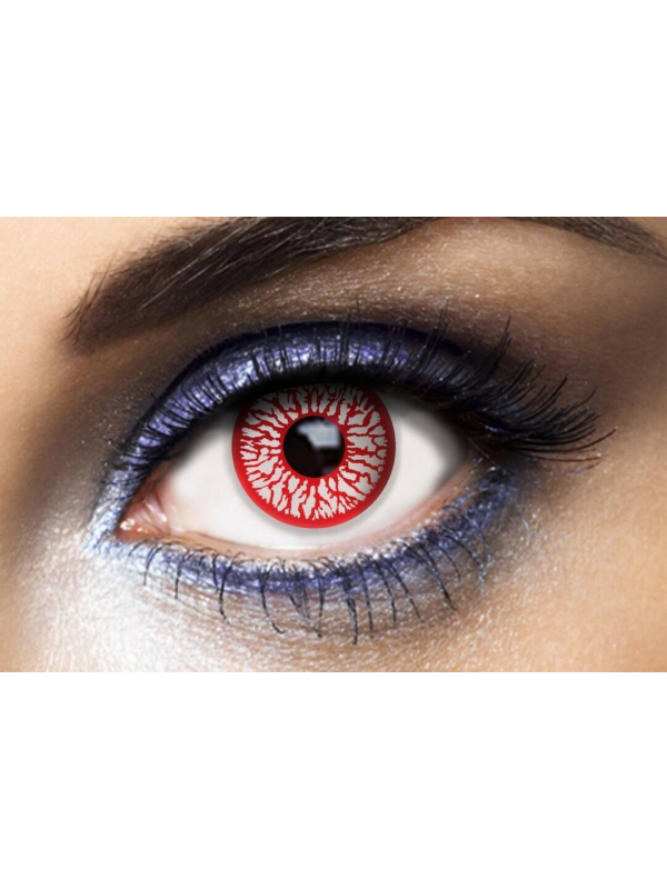 Lentilles Sanglantes Halloween – Effet Veines...