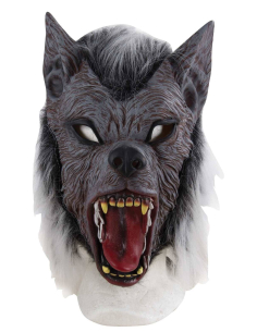 Masque intégral Loup-Garou – Adulte – Latex réaliste et terrifiant 2