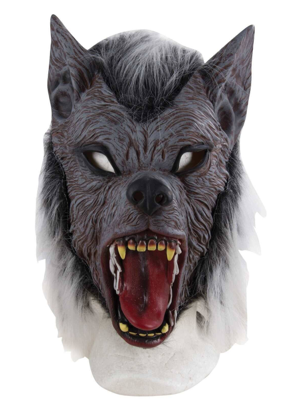 Masque intégral Loup-Garou – Adulte – Latex réaliste et terrifiant