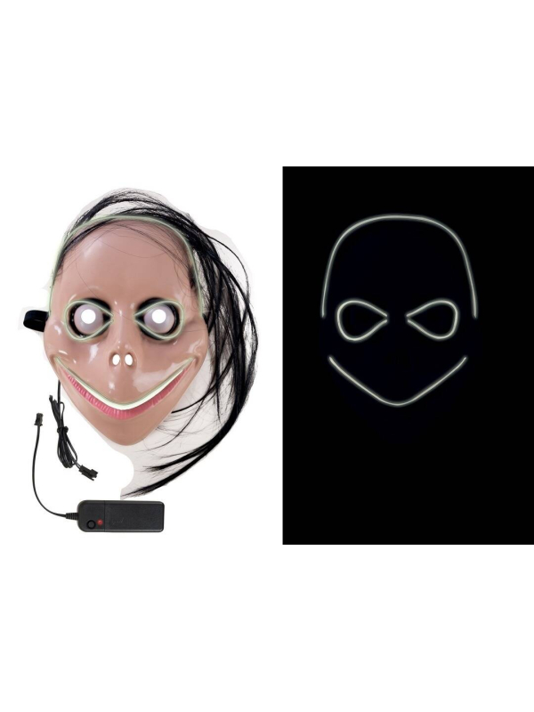 Masque Lumineux Momo l’Effrayant – Adulte –...