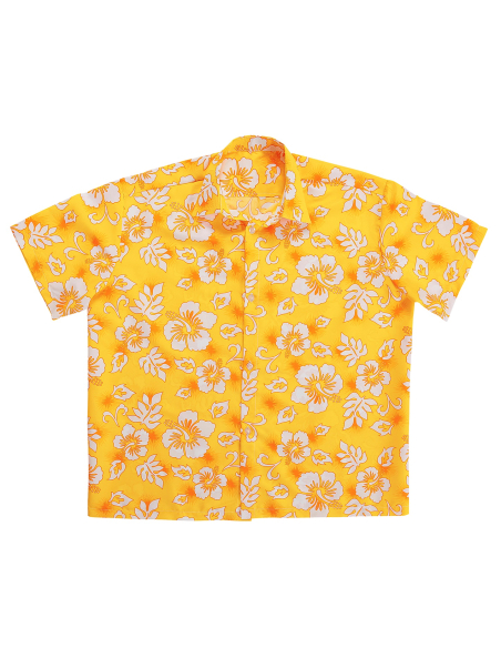 Chemise Hawaïenne Jaune – Le look soleil pour briller en soirée tropicale