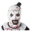 Masque latex Art le Clown Terrifier adulte blanc et noir