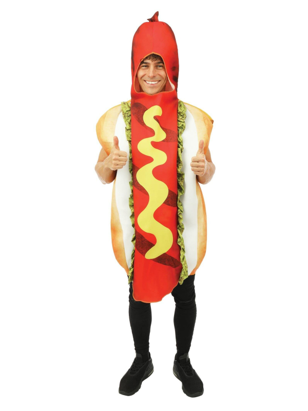 Déguisement Hotdog Adulte – Taille Unique