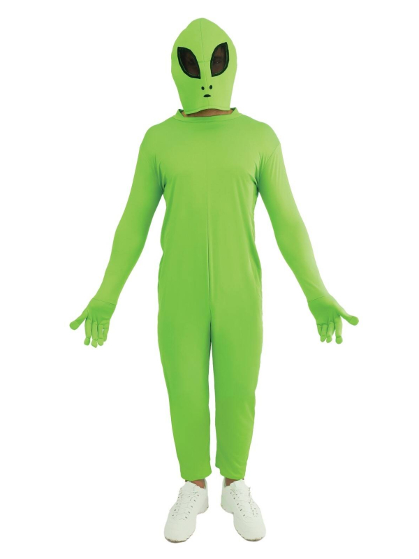 Déguisement Extra-Terrestre Vert – Adulte – Tailles S/M ou L/XL
