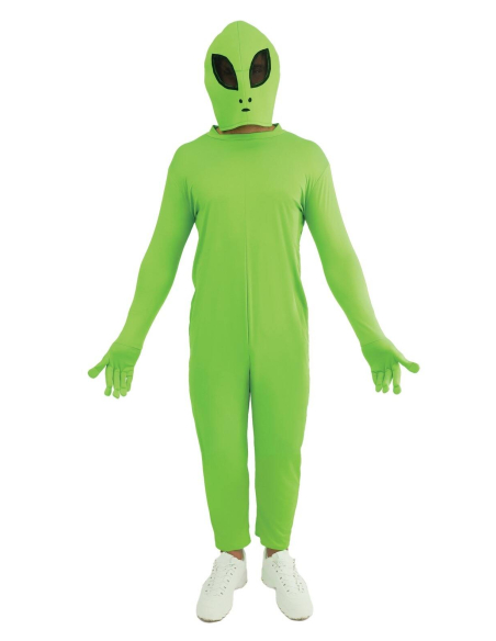 Déguisement Extra-Terrestre Vert – Adulte – Tailles S/M ou L/XL