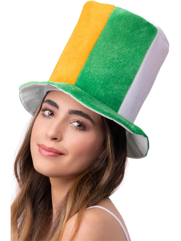 Chapeau haut-de-forme de luxe pour la Saint-Patrick – Accessoire incontournable pour une fête irlandaise réussie
