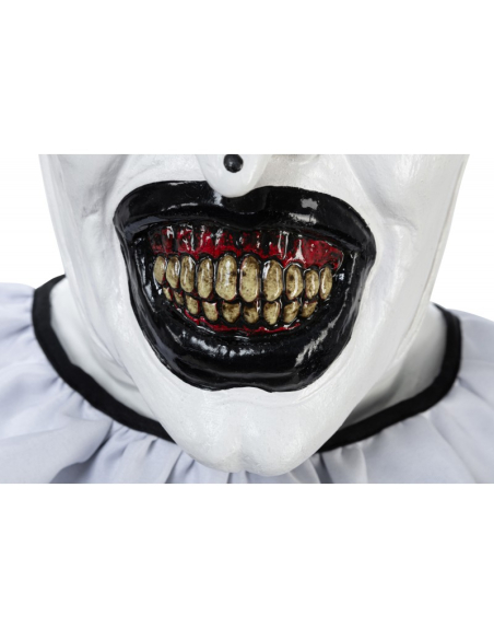 Masque Art le Clown avec chapeau noir incliné