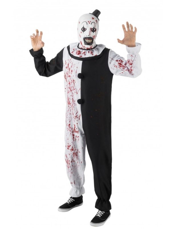 Déguisement officiel Art le Clown Terrifier® – Version ensanglantée pour adulte