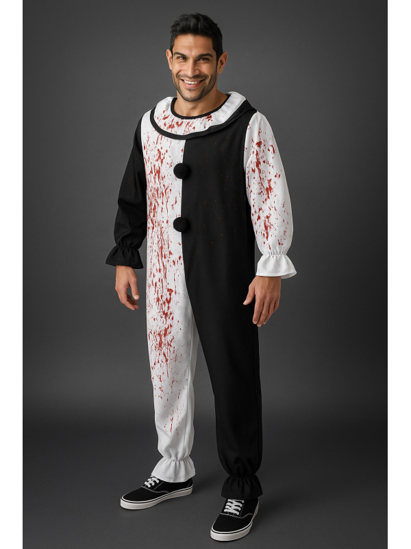 Déguisement officiel Art le Clown Terrifier® – Version ensanglantée pour adulte