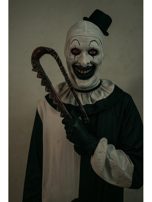 Scie de Tueur Halloween – Accessoire Clown Terrifiant, Serial Killer & Art le Clown