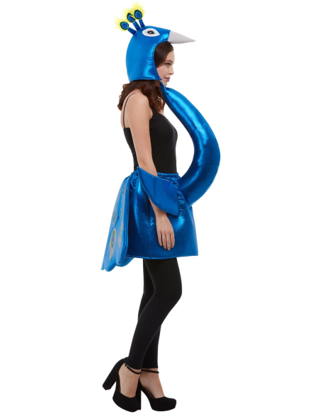 Déguisement de paon de luxe Femme - Carnaval et EVJF
