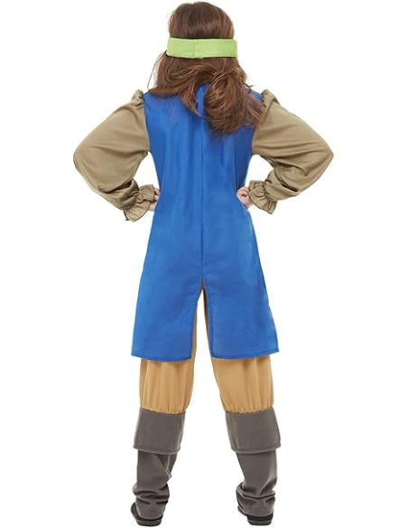 Déguisement Capitaine Pirate Enfant – Horrible Histories, Taille 4/6 ans :