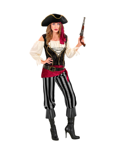 Déguisement pirate des Caraïbes femme avec accessoires – Du XS au XL