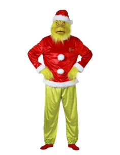 Déguisement The Grinch™ Officiel – Costume complet adulte (5 pièces) 2
