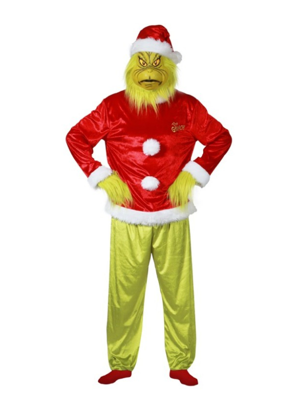 Déguisement The Grinch™ Officiel – Costume complet adulte (5 pièces)