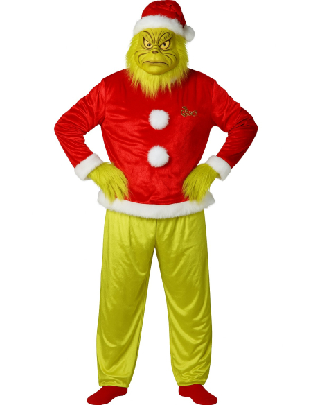 Déguisement The Grinch™ Officiel – Costume complet adulte (5 pièces)