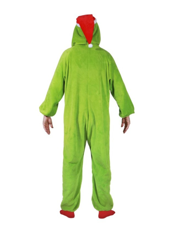 Kigurumi The Grinch™ – Combinaison cocooning à capuche et bonnet de Noël