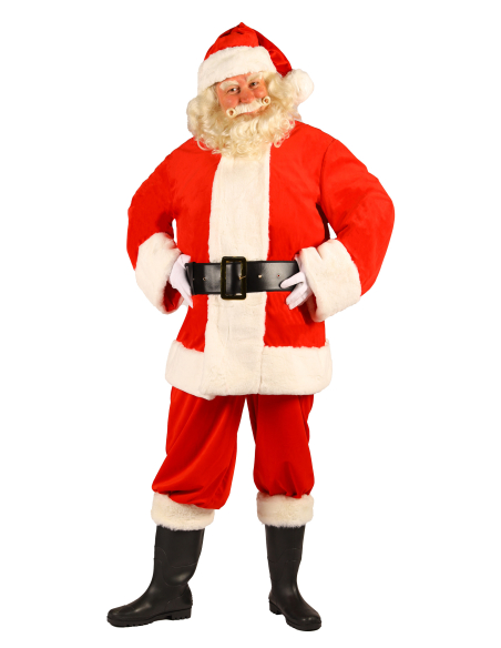 Costume Père Noël Haute Qualité pour Professionnels et Amateurs Exigeants