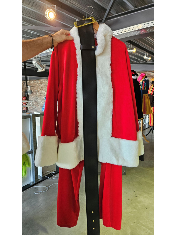 Costume Père Noël Haute Qualité pour Professionnels et Amateurs Exigeants