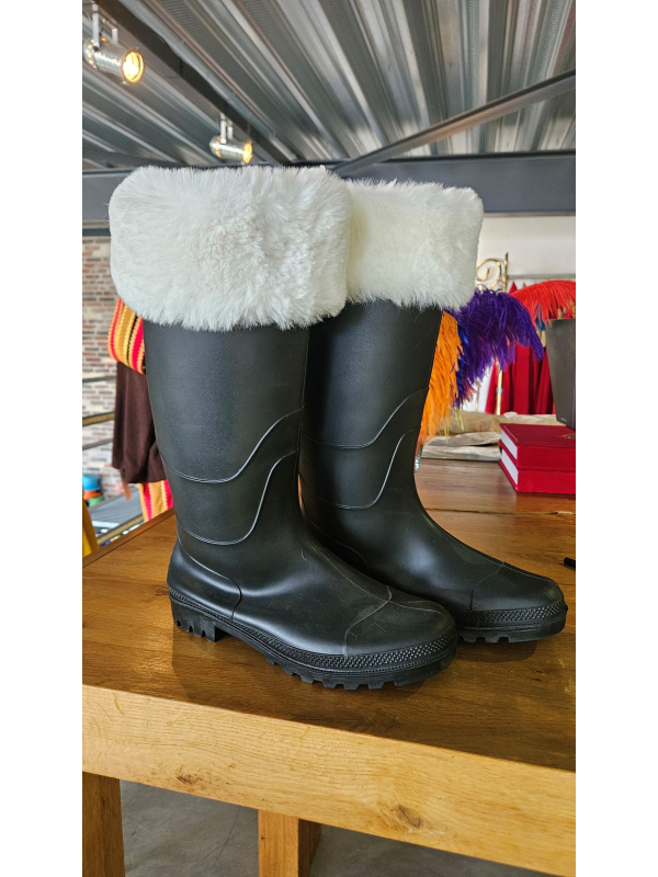 Bottes de Père Noël Professionnel : Qualité Supérieure et Confort Optimal