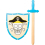 Set pirate en bois enfant – Bouclier & épée dès 3 ans