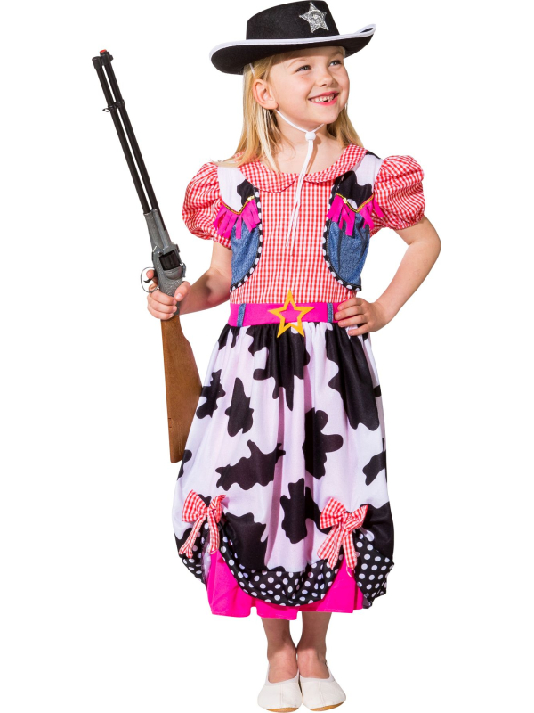Déguisement cowgirl enfant – Petite shérif du Far West