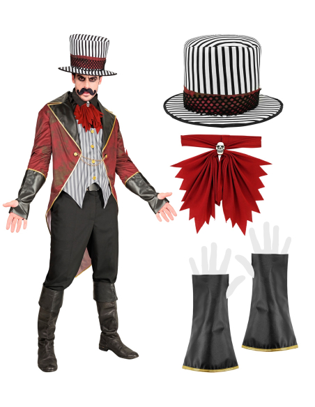 Déguisement Directeur de Cirque Sinistre – Halloween, carnaval et soirées à thème