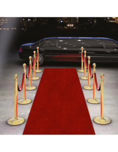 Tapis rouge 1 m x 15 m – Événements VIP, soirées & mariage