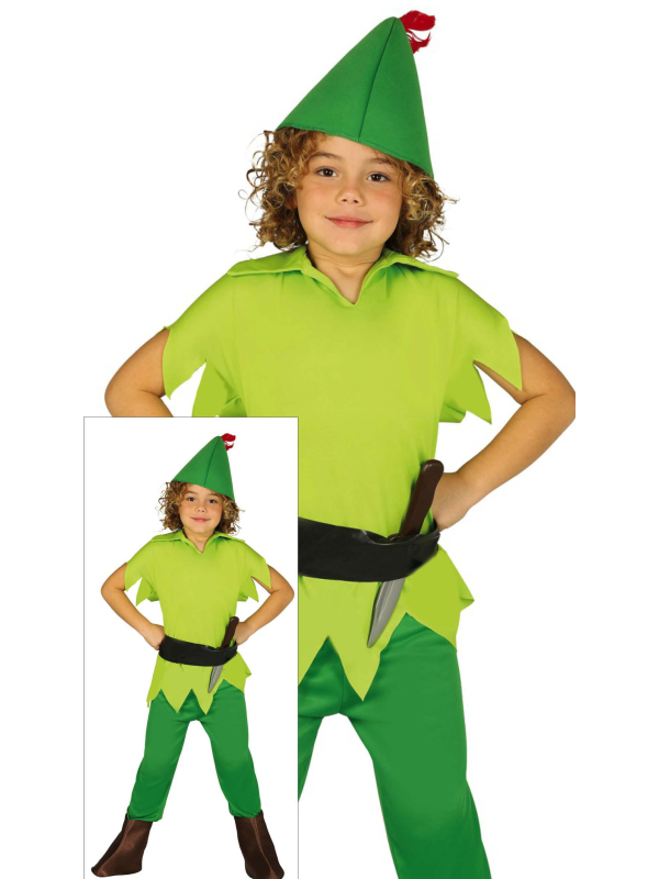 Déguisement enfant Peter Pan / Robin des Bois – héros légendaire pour petits aventuriers