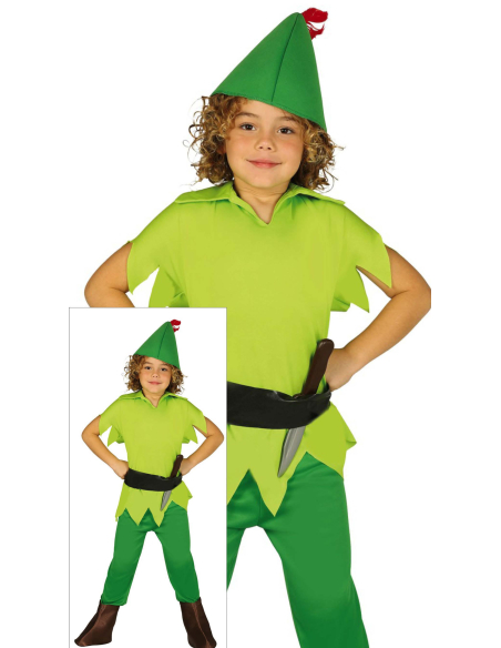 Déguisement enfant Peter Pan / Robin des Bois – héros légendaire pour petits aventuriers