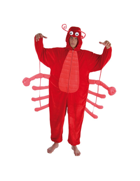 Costume Homard Adulte – Déguisement drôle été taille unique jusqu’à 180 cm