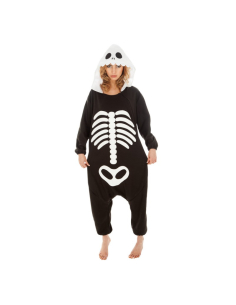 Déguisement Kigurumi Squelette pour Ado ou Femme – Taille 164 cm 2