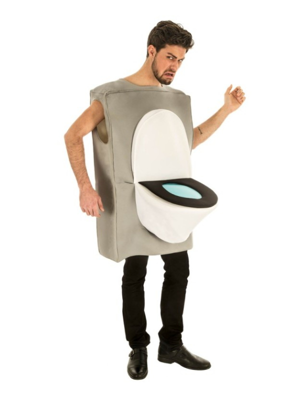 Déguisement Toilette WC pour Homme – Pour une Soirée à se Tordre… de Rire !