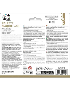 Palette maquillage 11 couleurs + accessoires – Fards gras & crayons 2