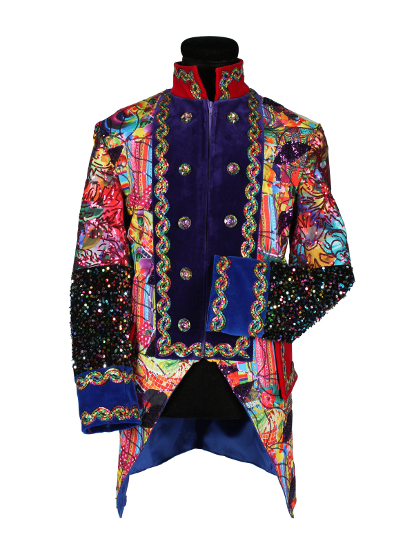 Costume Bohème Chic Excentrique Homme – Veste Colorée Luxueuse (du S au XXL)