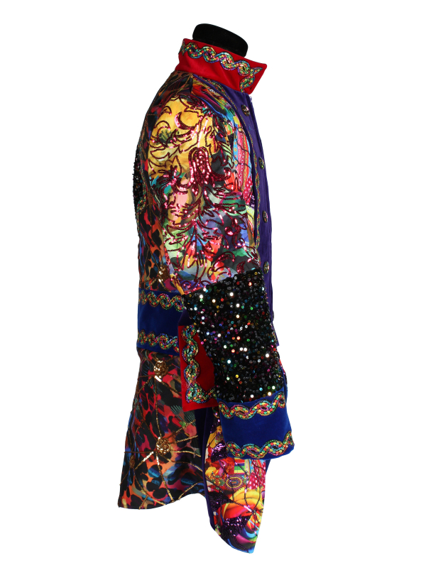 Costume Bohème Chic Excentrique Homme – Veste Colorée Luxueuse (du S au XXL)
