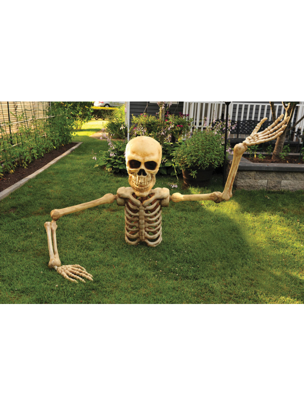 Squelette Géant Halloween Sortant de Terre : 1,2m de Frissons Garantis