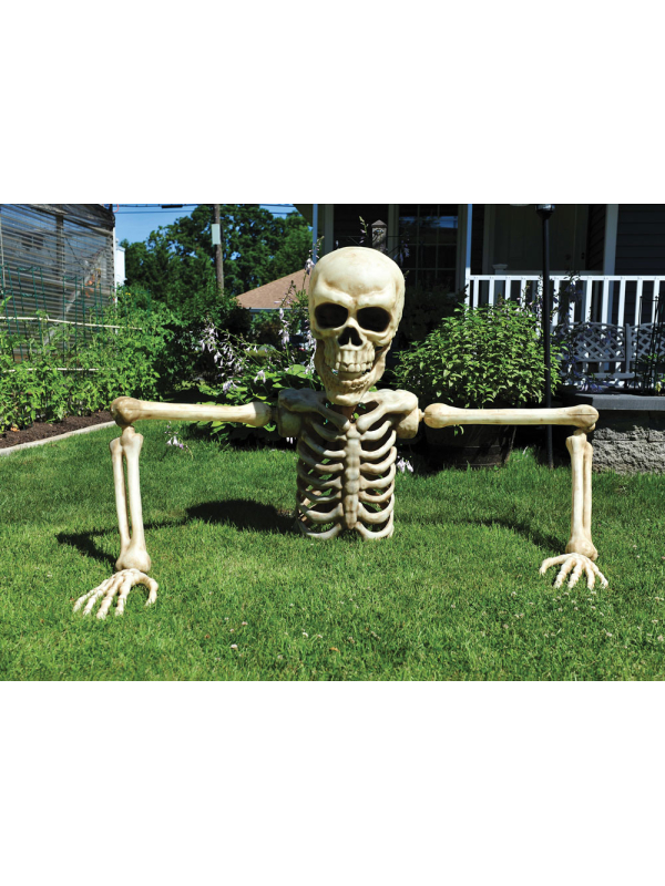 Squelette Géant Halloween Sortant de Terre : 1,2m de Frissons Garantis