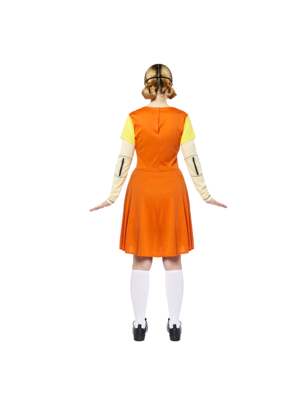 Déguisement Poupée Tueuse Squid Game Fille – Costume Halloween Enfant