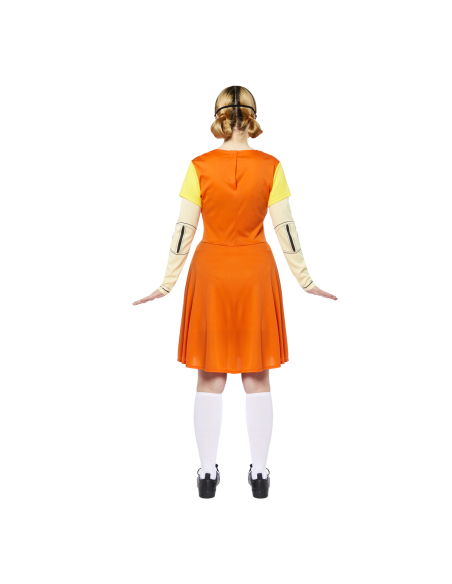 Déguisement Poupée Tueuse Squid Game Fille – Costume Halloween Enfant