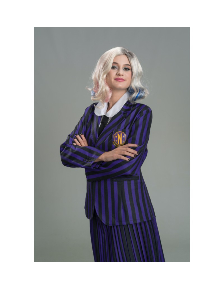 Déguisement Mercredi™ – Uniforme violet et noir Enid Sinclair – 3 pièces