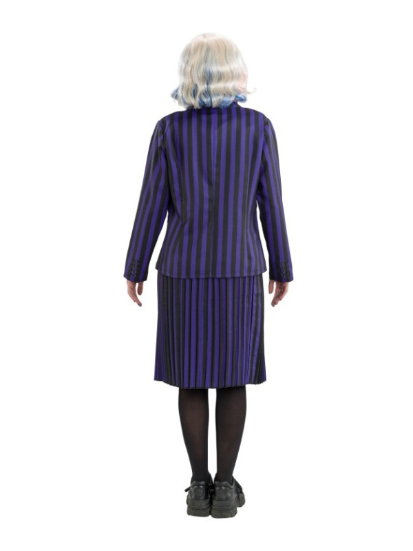 Déguisement Mercredi™ – Uniforme violet et noir Enid Sinclair – 3 pièces
