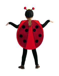 Déguisement Coccinelle à Gros Yeux – Enfant 2 à 4 ans – Costume mignon avec coiffe 2